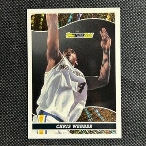 1994-95 Topps Black Gold  Basketball - Chris Webber #23 - Golden State Warriors